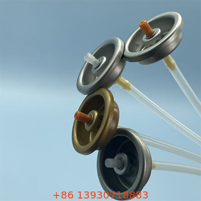 Valvola di spruzzo del corpo di deodorante aerosol premium con design a prova di perdite e resistente agli intasamenti e tecnologia di distribuzione a 360 ° per un'adeguatezza universale