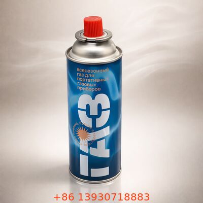 Valvola in banda stagnata da un pollice per gas butano con valvola aerosol a prova di perdite per fornelli portatili