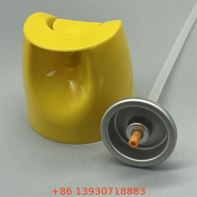 Valvola insetticida a base d'acqua in aerosol con controllo del flusso regolabile, sigillo a prova di perdite e costruzione durevole per formulazioni botaniche