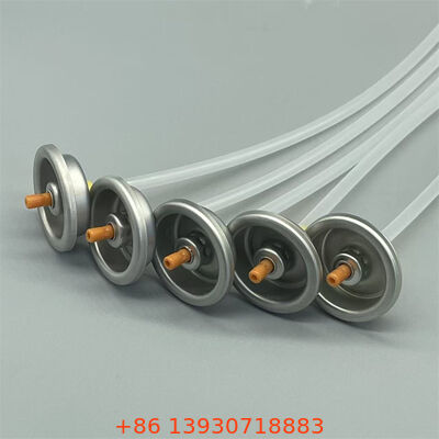 Valvola insetticida a base d'acqua in aerosol con controllo del flusso regolabile, sigillo a prova di perdite e costruzione durevole per formulazioni botaniche