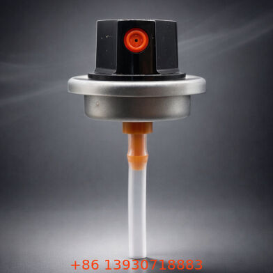 Valvola per vernice spray aerosol maschio con tenuta potenziata e finitura in tinta