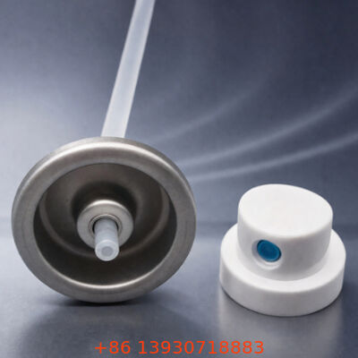 Valvola di nebulizzazione continua da 53 mm per applicazioni spray per il corpo con deodoranti senza profumazione con valvola aerosol