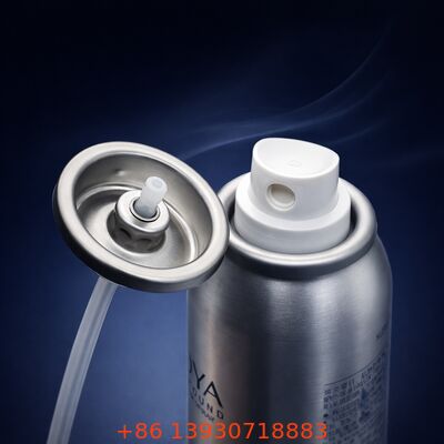 Valvola di spruzzo per filtri solari in aerosol con atomizzazione della nebbia uniforme per copertura non grassa e sigillo a prova di perdite