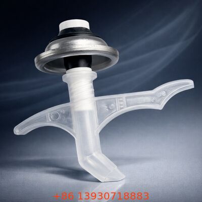 Valvola di schiuma in PU da un pollice con tubo di immersione esteso e costruzione in latta per la distribuzione di schiuma pressurizzata