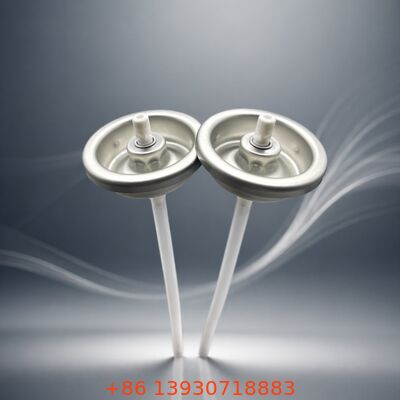 Valvola aerosol per shampoo secco a base di polvere di stagno per uso verticale o inverso e formulazioni a base di alcol