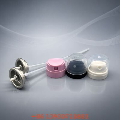 Valvola aerosol per shampoo secco a base di polvere di stagno per uso verticale o inverso e formulazioni a base di alcol