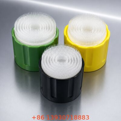 Set di valvole aerosol per schiuma industriale con dimensione valvola da 1 pollice e opzioni di tappo da 57 mm / 65 mm in costruzione metallo + plastica
