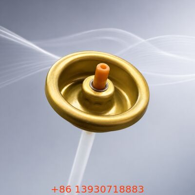 Valvola aerosol deodorante da 53 mm per spruzzo continuo di nebbia con design senza profumo e fresco