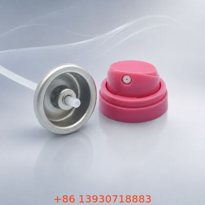 Valvola aerosol deodorante da 53 mm per spruzzo continuo di nebbia con design senza profumo e fresco