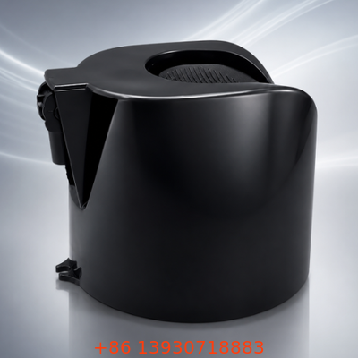 Cappuccio aerosol in plastica da 65 mm con tubo di estensione per la direzione di spruzzatura controllata