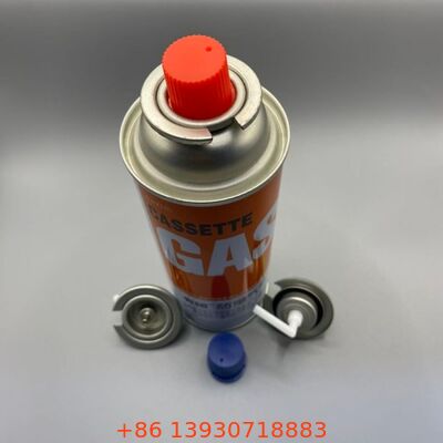 Valvola aerosol a gas butano a prova di perdite con tecnologia a doppia tenuta e ugello di precisione per stufe a cassetta