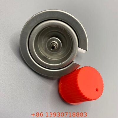 Valvola a gas di butano aerosol da un pollice con flusso di precisione e prestazioni a prova di perdite per stufe portatili