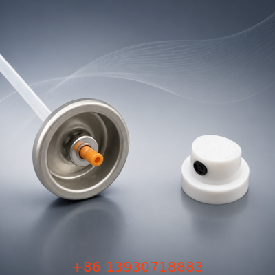 Valvola aerosol maschile resistente agli UV con design coordinato a colori e forte tenuta per imballaggi a spruzzo premium