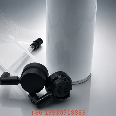 Valvola di gonfiaggio per pneumatici di precisione da un pollice con struttura in banda stagnata e supporto OEM per applicazioni aerosol