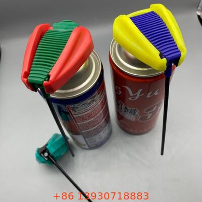 Attuatore di accensione pieghevole aerosol con meccanismo pieghevole resistente alla corrosione, blocco a prova di perdite e tubo di estensione integrato