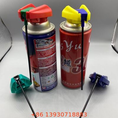 Attuatore a trigger pieghevole aerosol di qualità superiore con meccanismo di blocco a prova di perdite e tubo di estensione integrato