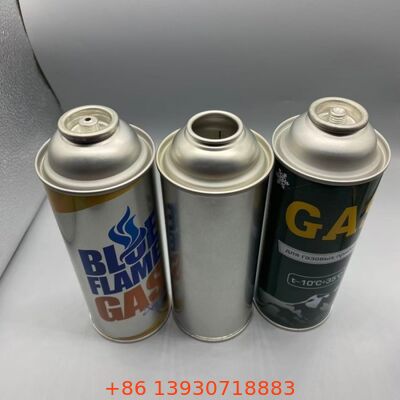 Cisterna di gas di butano ricaricabile in latta da 65 mm per la stabilità a lungo termine dello stoccaggio del carburante