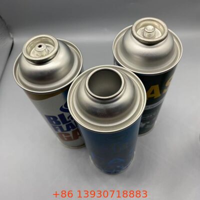 Cartuccia di gas di butano ricaricabile di 65 mm in latta di alta qualità per stufe da campeggio e cucina all'aperto