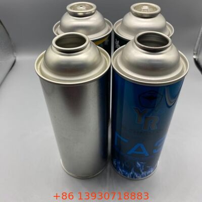 Bombola di gas butano ricaricabile da 65 mm in banda stagnata per una stabilità di stoccaggio eccellente