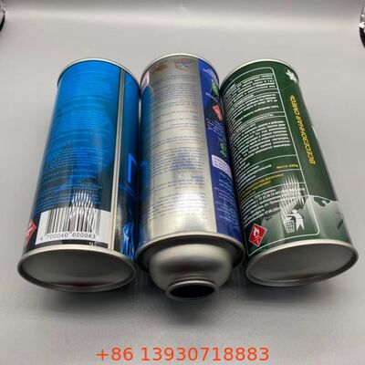 Cisterna di gas di butano ricaricabile in latta da 65 mm per la stabilità a lungo termine dello stoccaggio del carburante