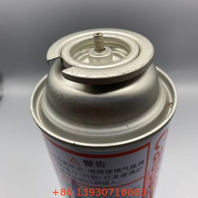 Valvola a gas di butano a aerosol di 1 pollice a prova di perdite a flusso continuo con coperchio per un deposito sicuro