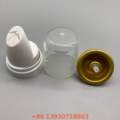 Mousse per capelli invertita con valvola aerosol in alluminio resistente alla corrosione e funzionalità a 360 gradi per un'erogazione di schiuma liscia e continua