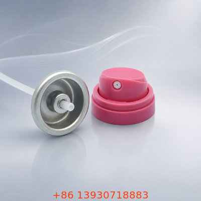 Valvola aerosol a nebbia continua da 53 mm per sistemi di spruzzo per il corpo di deodoranti senza profumo