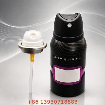 Valvola per spray deodorante corpo ad asciugatura rapida, anti-perdita e anti-intasamento con erogazione aerosol