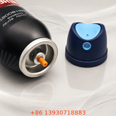 Valvola aerosol da 53 mm per la distribuzione continua di nebbia nelle applicazioni di spray per il corpo di deodoranti senza profumo
