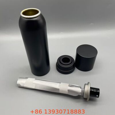 Acciaio di alluminio con sacchetto a valvola per spray personale per il corpo Imballaggio cosmetico giornaliero e uso continuo dello spray