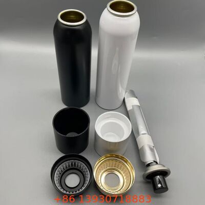 Sacchetto su Valve Aluminium Aerosol Can, Pressurized BOV Canister per Body Spray Cosmetic Packaging