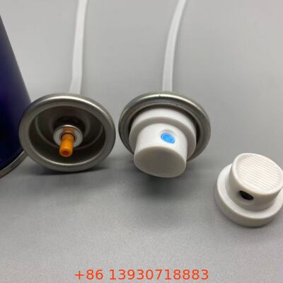 Valvola di spruzzo aerosol resistente a sostanze chimiche per colla per capelli
