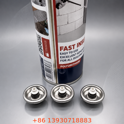 Pressurized PU Foam Aerosol Valve with Male Short-Stem Design for One Inch Polyurethane Foam Dispensing