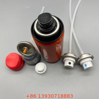 Valvola aerosol affidabile per spray di colla per capelli con nebbia di precisione, ugello anti-intasamento e design resistente ai prodotti chimici per la fissazione delle estensioni dei capelli
