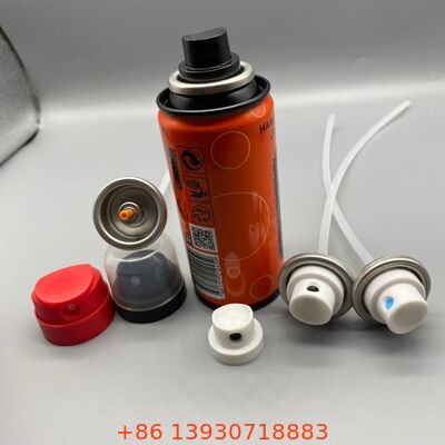 Valvola aerosol affidabile per spray di colla per capelli con nebbia di precisione, ugello anti-intasamento e design resistente ai prodotti chimici per la fissazione delle estensioni dei capelli