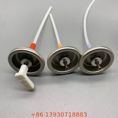 1-Inch Metered Aerosol Valve with Metal Stem for Chemical Resistance and Precision Dose