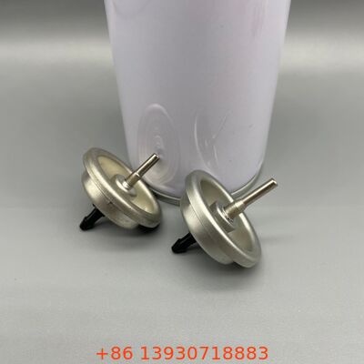 Precision Dispensing Lighter Gas Refill Valve with Double Orifice and Tinplate Mounting Cup for Butane Lighter Refill Valve