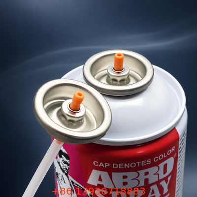 Valvola aerosol maschio e valvola spray maschio coordinata su misura con prestazioni di tenuta elevate e opzioni di finitura metallizzata lucida opaca