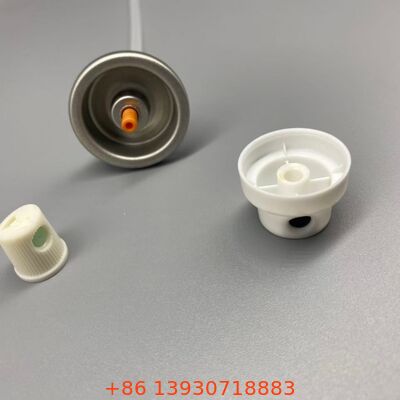 Valvola adesiva aerosol per capelli con ugello anti-intasamento di nebbia di precisione e costruzione resistente ai prodotti chimici per la cura professionale dei capelli