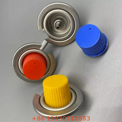 Valvola a gas di butano di latta resistente alle perdite di precisione da 1 pollice per stufe e torce portatili