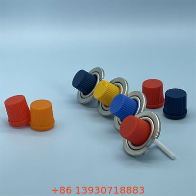 Valvola per gas butano con attuatore a prova di bambino per prestazioni a prova di perdite in formato da un pollice