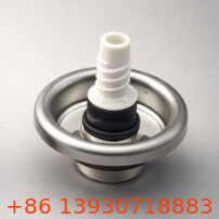 Valvola aerosol in schiuma in PU da 1 pollice con tubo di immersione esteso per la distribuzione controllata