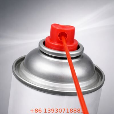 Valvola erogatrice aerosol a 360° con dimensioni da un pollice e costruzione in latta metallica per spruzzatura multi-angolo