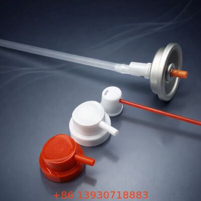 Valvola aerosol in lamiera metallica da un pollice per applicazioni di spruzzo invertito a 360°