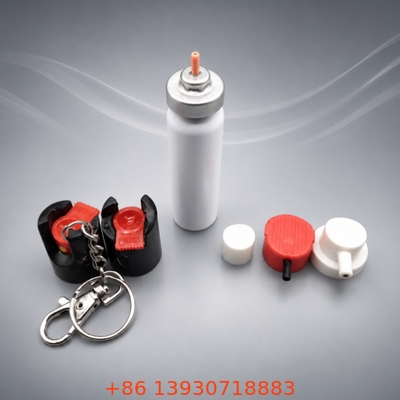 Kit di valvole aerosol in alluminio da 20 mm configurabile per imballaggi con spray al pepe