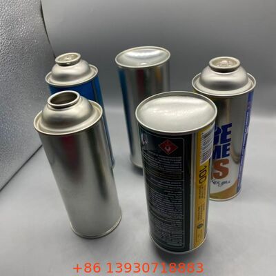 Cassetta Gas Ad Alta Pressione 18-21 Bar Aerosol Bomboletta Vuota In Latta 65mm 57mm