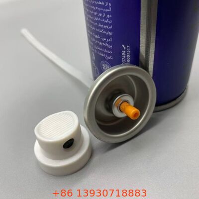 Valvola di spruzzatura per lucentezza dei capelli con ugello di nebbia ultra-fine e progettazione anti-intasamento per la distribuzione a prova di perdite