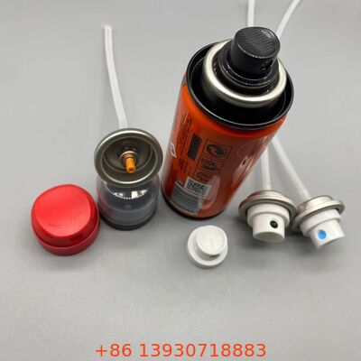 Valvola di spruzzo aerosol resistente a sostanze chimiche per colla per capelli