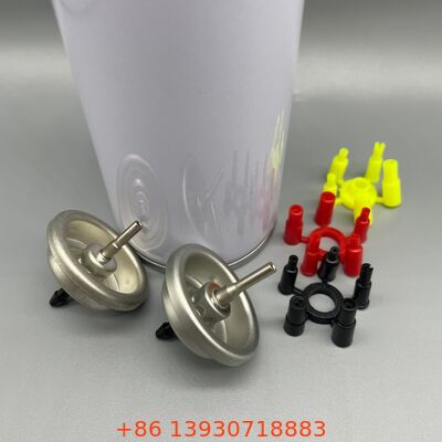 Valvola di riempimento per accendini a butano universale con costruzione durevole e flusso di gas ottimizzato