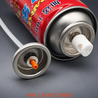 Gruppo valvola aerosol da un pollice con nastro personalizzato e attuatore valvola a nastro a montaggio diretto